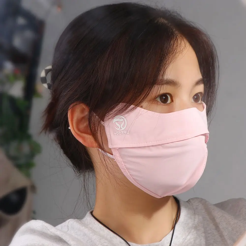

Scarves Face Mask Eye Protection Hiking Sunscreen Veil Outdoor Face Gini Mask Sunscreen Face Scarf Ice Silk Mask Face Cover