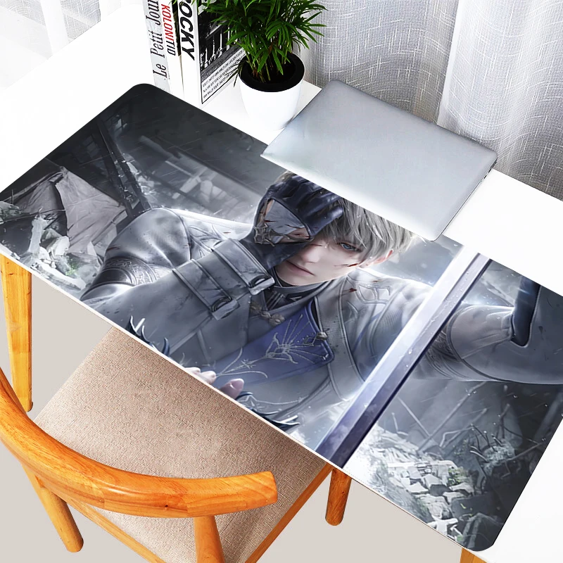 

Mouse Pad Office PC Anime Love And Deepspace Mousepad Laptop Gaming Accessories Xavier Desk Mouse Mat Gamer Rubber Keyboard Pad