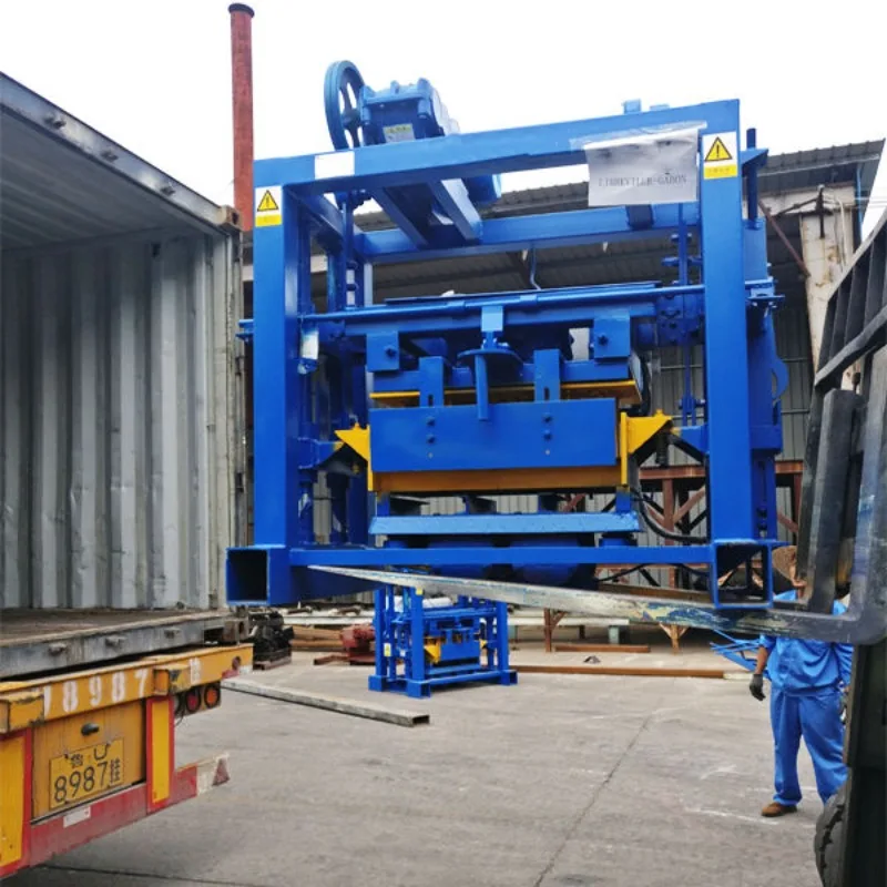 

China Semi Automatic Brick Making Machine Concrete Brick Making Machine Customized Big Capacity Make Brick Block Making Machine