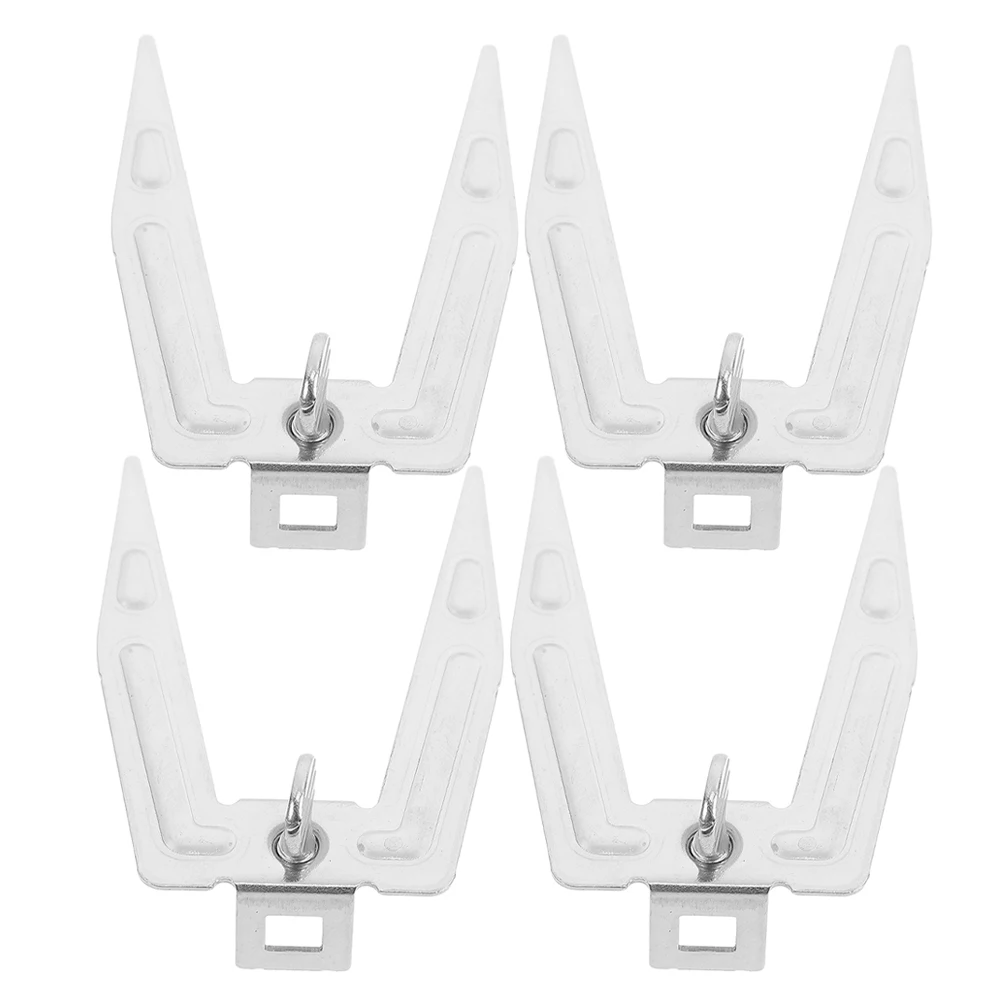 

4pcs Stainless Steel Roast Chicken Fork Air Fryer Replacement Parts Grilling Accessories Kitchen Meat Forks Even