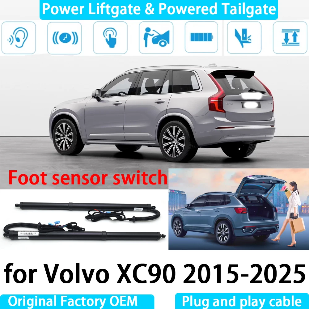 

for Volvo XC90 2015-2025 Automatic Electric Power Liftgate Powered Tailgate Strut Tail Gate Lift System