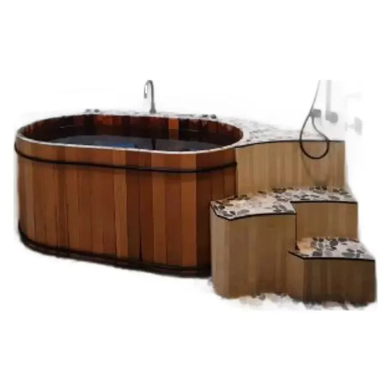 

Sauna Bath Barrel Country Handmade Wooden Bath Outdoor Pool