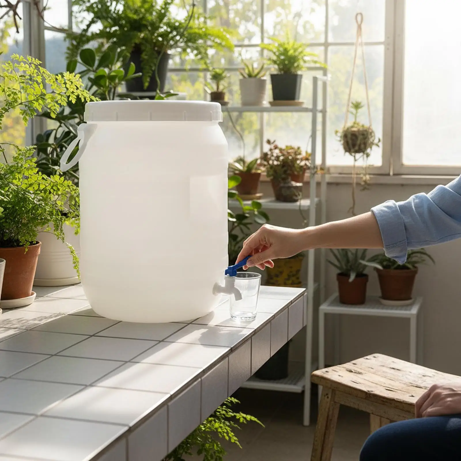 

Пластиковый контейнер для меда с крышкой, большой емкости, для хранения продуктов, для организации домашней кухни