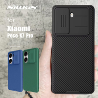 Nillkin for Xiaomi Poco X7 Pro 5G Case Camshield Hard PC 360 Back Cover Slide Camera Protection Privacy Lens Cases