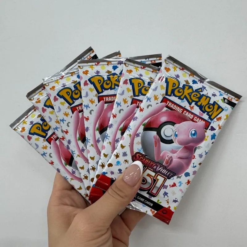 360Pcs TCG Scarlet & Violet 151 Booster Bundle Gift English Edition Trading Cards Anime Collection Card Toy Gift Pokemon