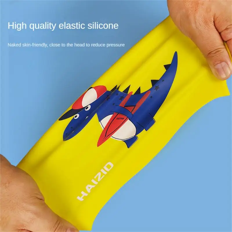 Bathing Size 22 19cm Selection Material Anti-slip Design Meng Fun Picture Case Anti-water Chlorine Silica Swimming