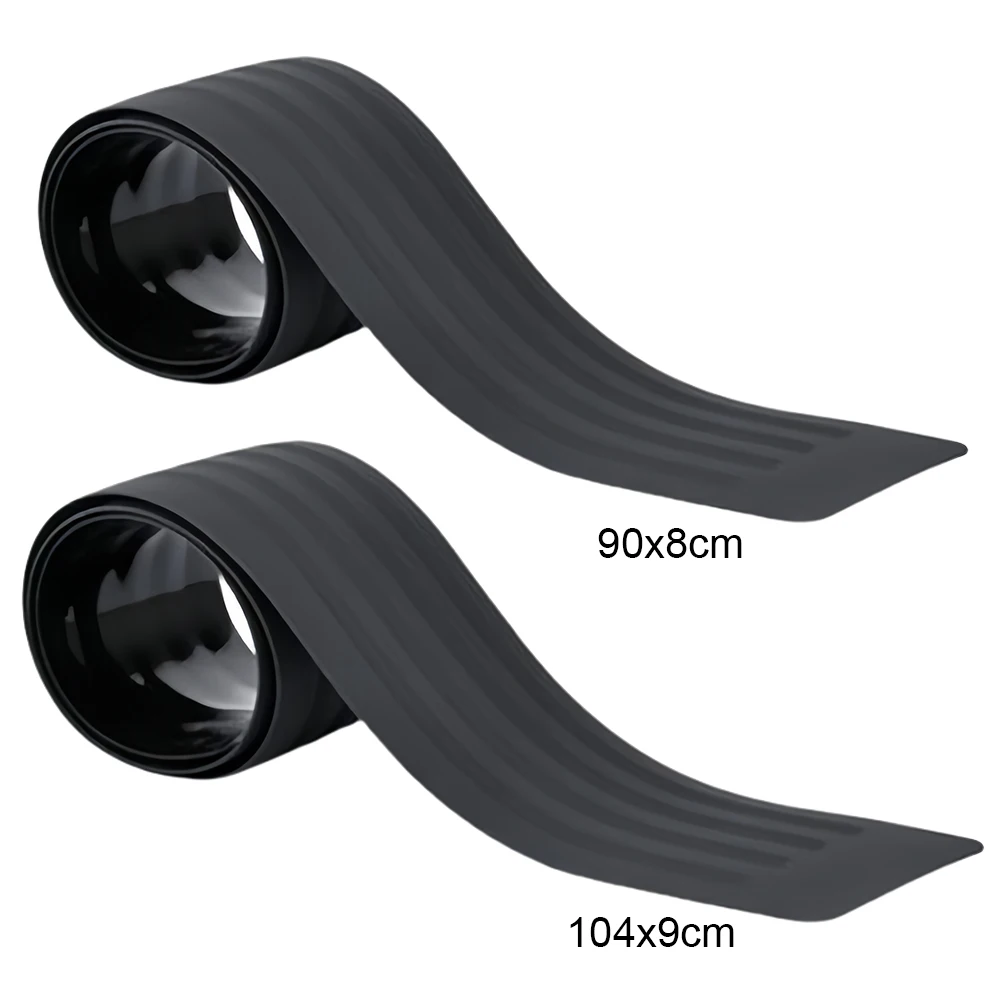 المصد الخلفي الحرس العالمي سيارة جذع عتبة الباب لوحة حامي المضادة للخدش سيارة المصد الخلفي الحرس غطاء ألواح تصفيف السيارة #4