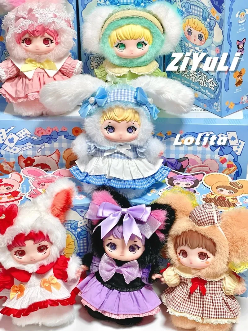 Nieuwe Hot Koop Blind Box Speelgoed Echte Lolita Secret Carden Tea Party Serie Kawaii Pvc Collectible Pop Ornamenten Meisje Speelgoed Geschenken