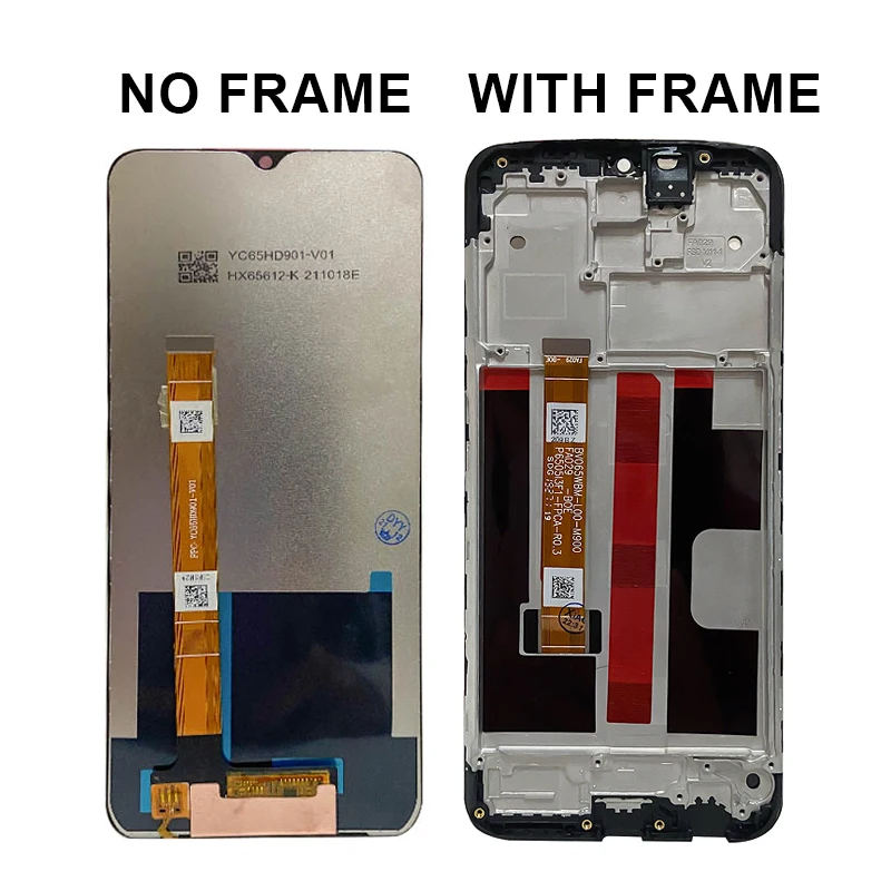 LCD For OPPO A5 2020 A9 A31 2020 Realme 5 5i 5S 6i C3 C3i A11 A11X A8 Display Screen Touch New Digitizer Assembly Replacement