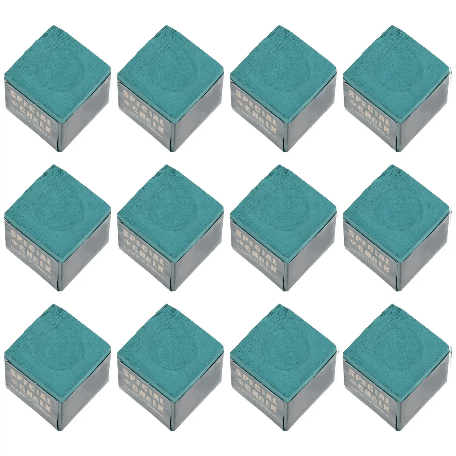 

12Pcs Premium Pool Cue Chalk Enhances Friction Reduces Miscues Improves Control Consistency Billiard Stick Wiping Powder Pool