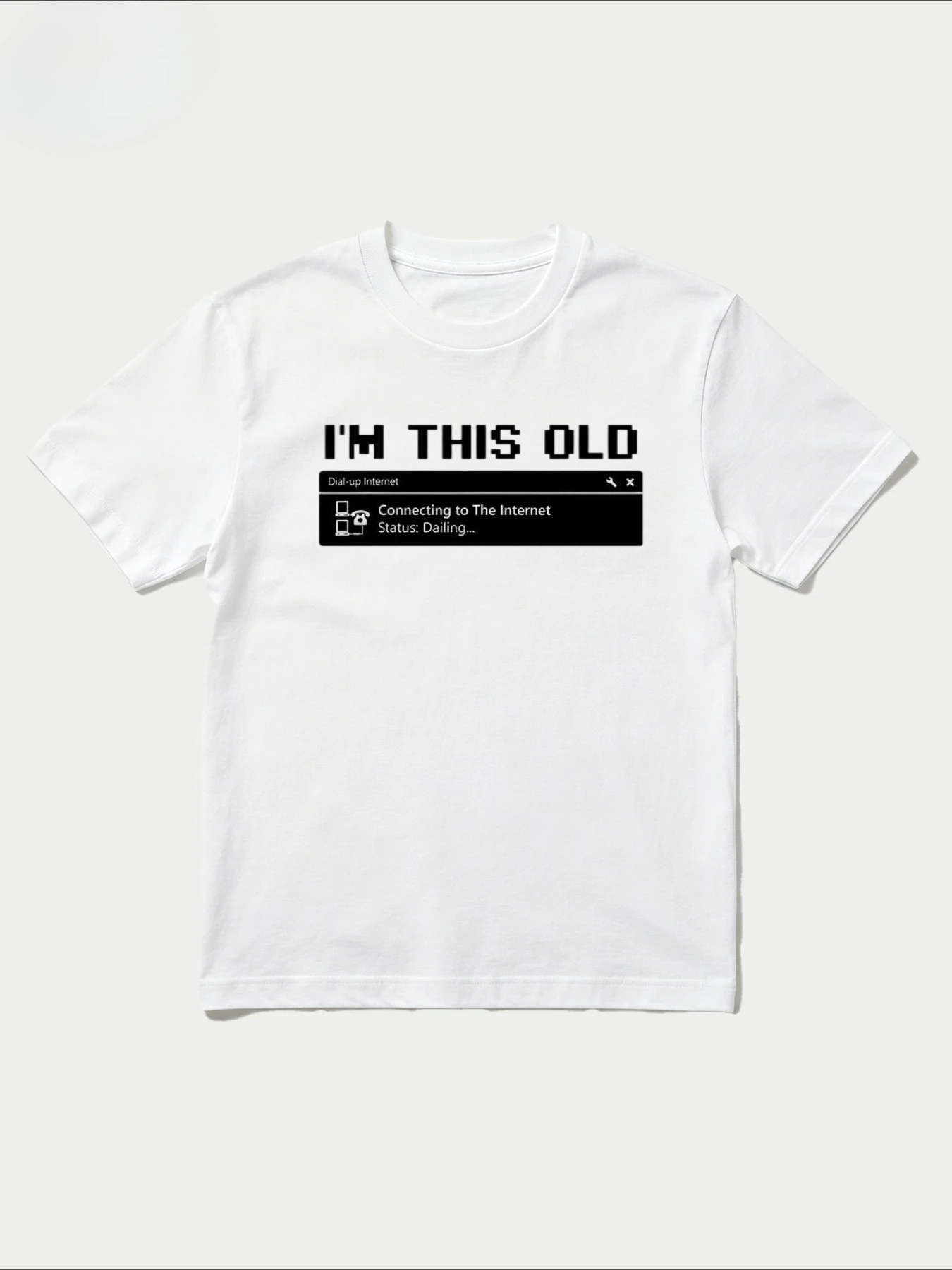 Men's Retro 90s Computer Programmer Pattern Printed T-shirt Suitable for Both Men and Women Programmer Birthday Gift