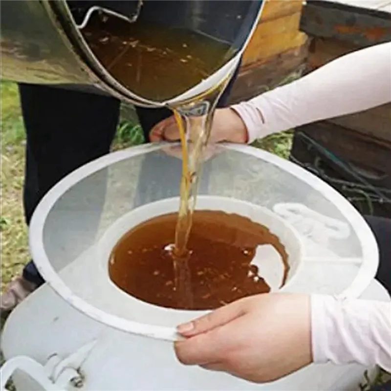 Hot Sale-2X Fiber Beekeeping Honey Strainer Filter Screen Purifier Apiary Equipment Tool Colanders Kitchen Gadget