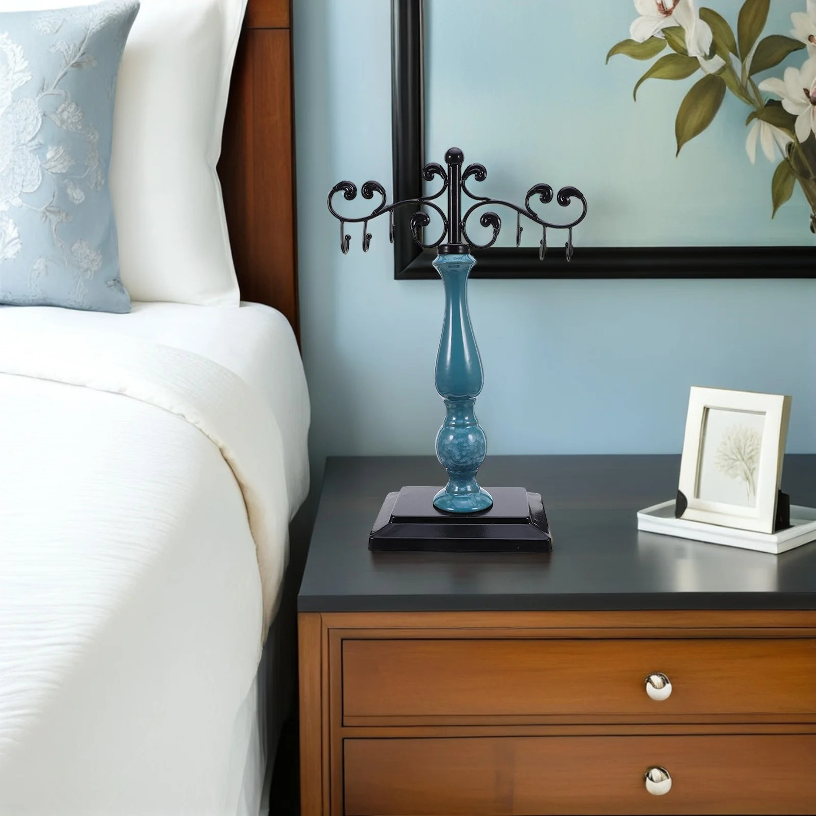 

Подставка для хранения ювелирных изделий, металлический держатель для ожерелья в форме тыквы с крючками для браслетов, колец, брелков, стеллаж для выставки товаров ювелирных изделий