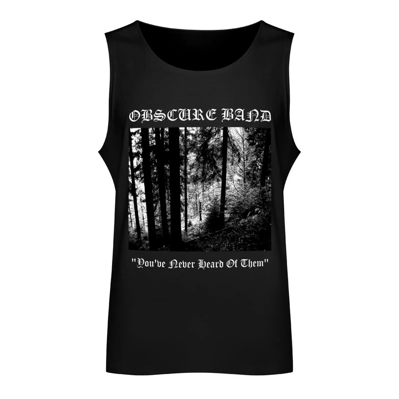 Obscure Band Tank Top t-shirt Men's men clothes Man summer clothes