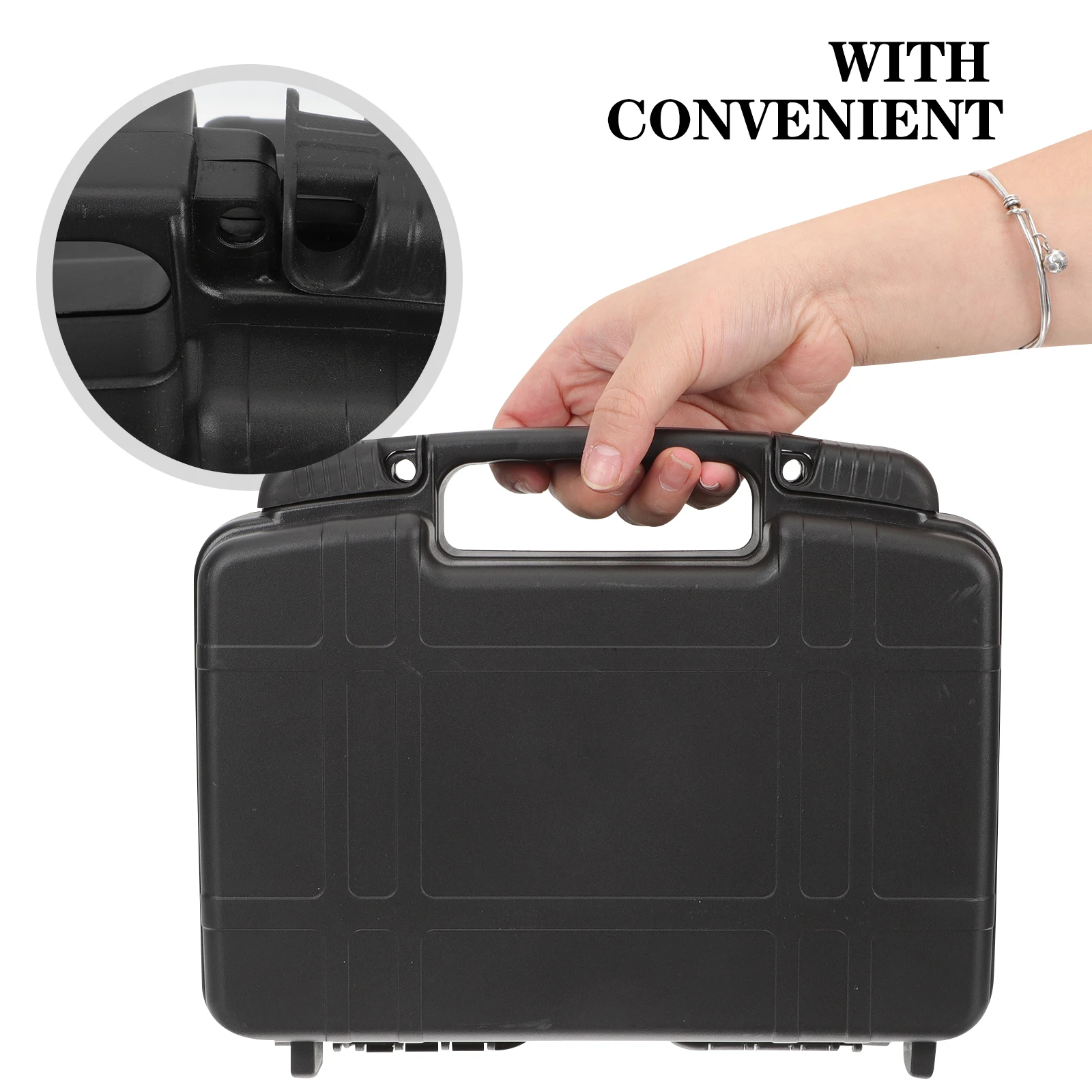 Waterproof Box Shockproof Dustproof Portable Outdoor Multi-Function Storage Container Tool Organizer Field Supply