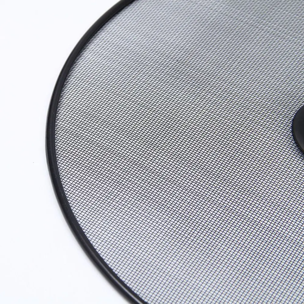 New Black Oil Splatter Screen with Handle Durable Guards Mesh Anti-splash Convenient Splatter Guard Kitchen Supplies