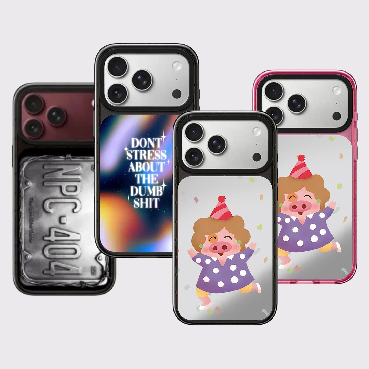 6092429 Impact Case - Mirror / Glaze Magnetic Cover: Compatible with IPhone 18 17 Pro Max 18Pro
