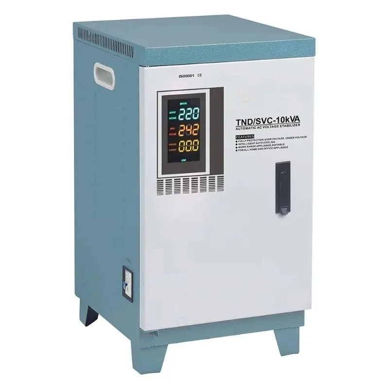 Copper Servo Motor Automatic Voltage Regulator Single Phase 120V 220V 230V SVC 5KVA 10KW 10KVA 15KVA 20KVA for Stable Power Supp