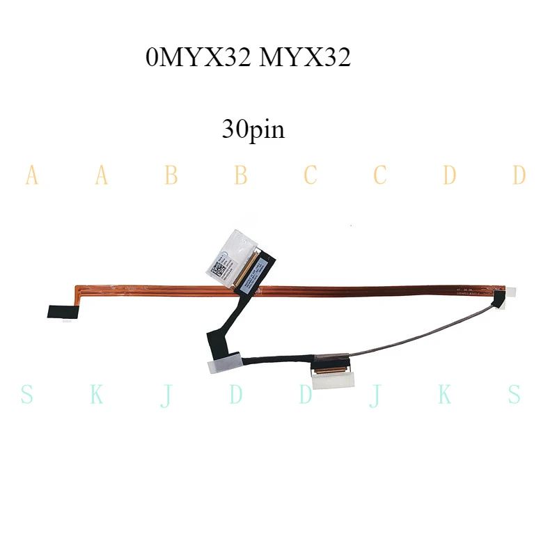 

M LCD Cable for Dell 5590 5598 15 0MYX32 MYX32 450.0HF01.0011