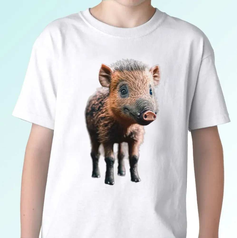 Boar t shirt hog tee fantasy top wild pig animal gift  High Quality 100%Cotton Short B3Sleeve