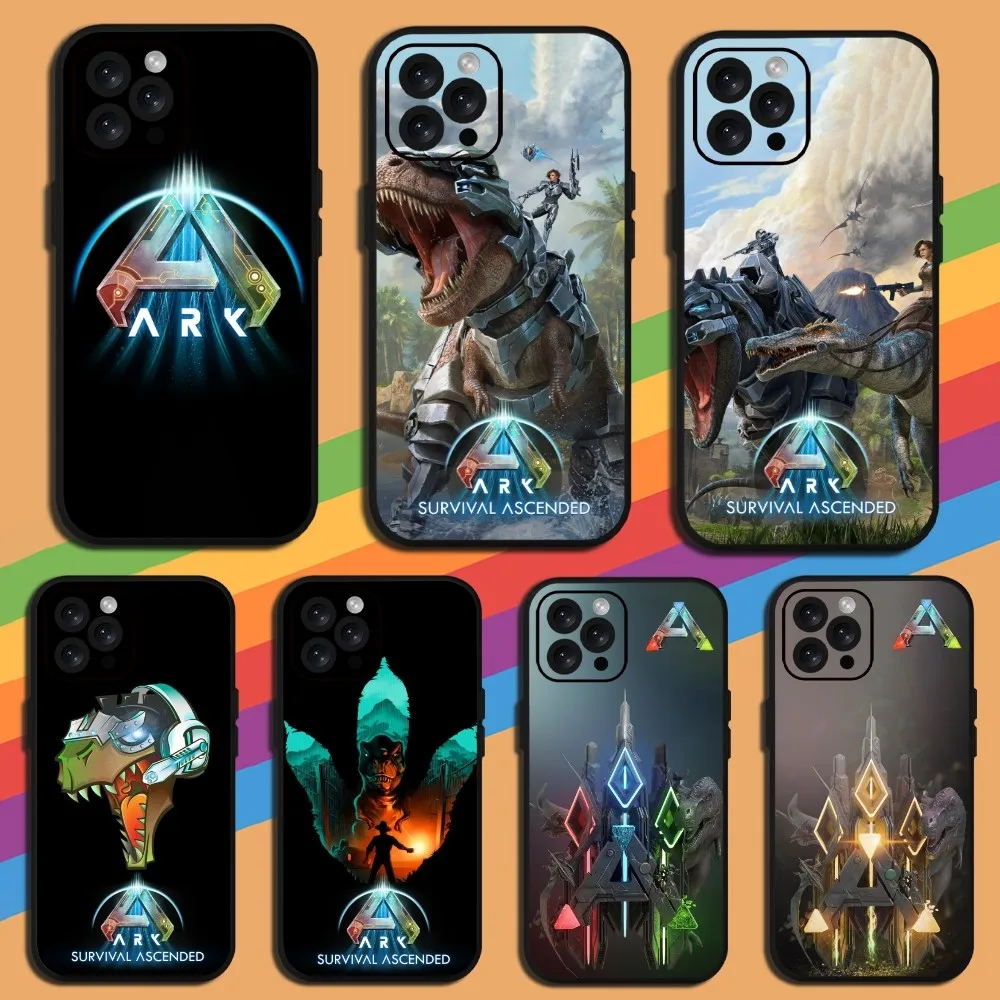 Game Ark S-Survival Ascended  Phone Case For iPhone Mini 11 12 13 14 15 Pro XS Max X Plus SE XR Shell