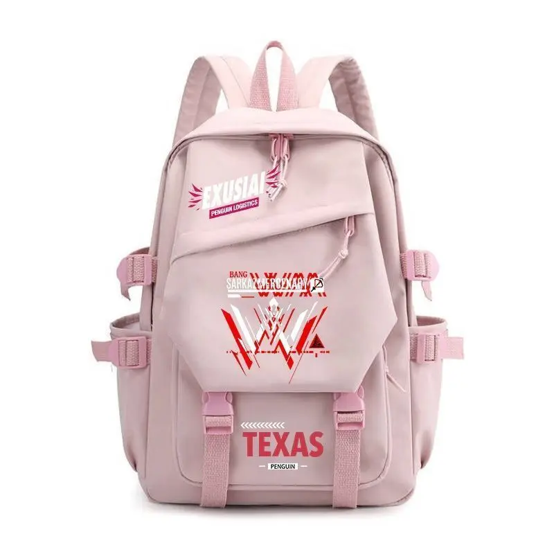 Arknights Rhodes Island Amiya Merchandise Anime Unisex Primary And Secondary School Students Large Capacity Durable Backpack Ani