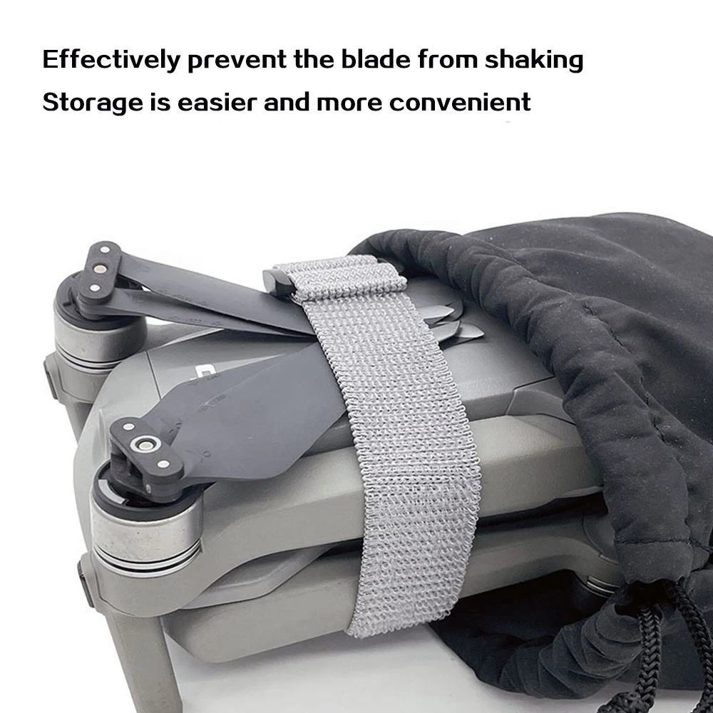 Para DJI Mini 2/Mini 3 Pro/Mini 3/AIR 3/Mini 4 Pro hélice de paleta haz elástico amarre de paleta accesorio de hoja de ala fija