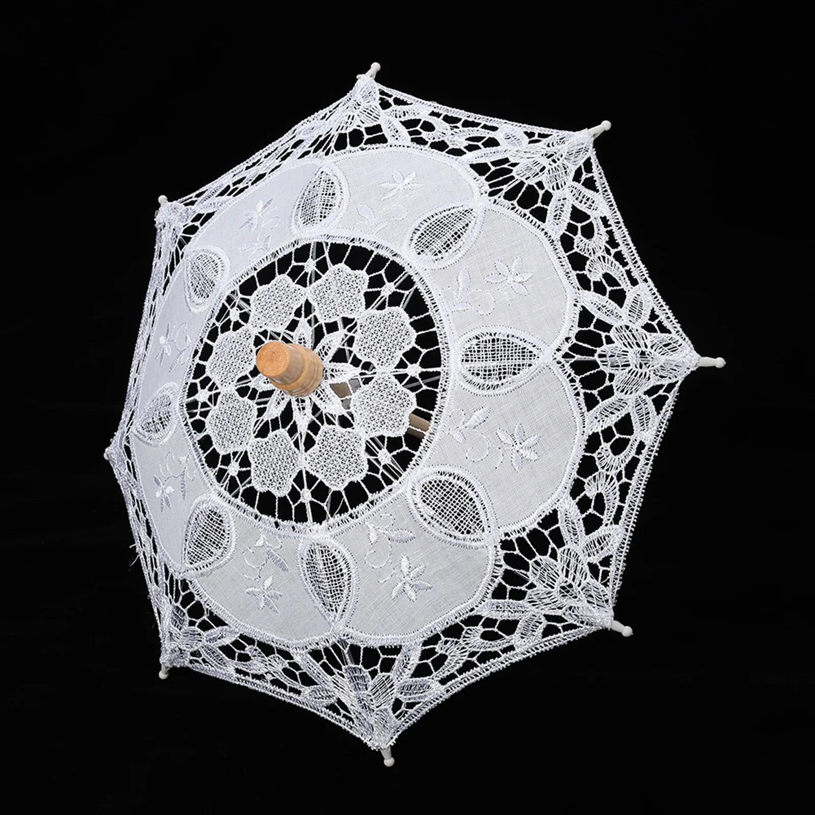 Handmade Lace Flower Embroidery Parasol Wedding Bride Photography Umbrella Handmade Umbrella Lace Umbrella Lace Flower Umbrella