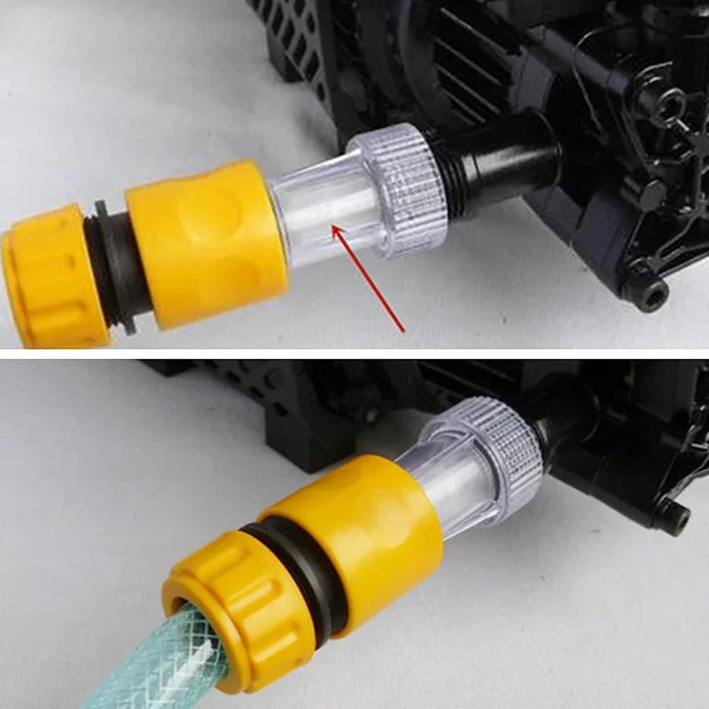 1~3Pcs Car Washing Machine Water Filter High Pressure Washer Water Connector Filter Quick Connection Garden Hose Pipe Fittings