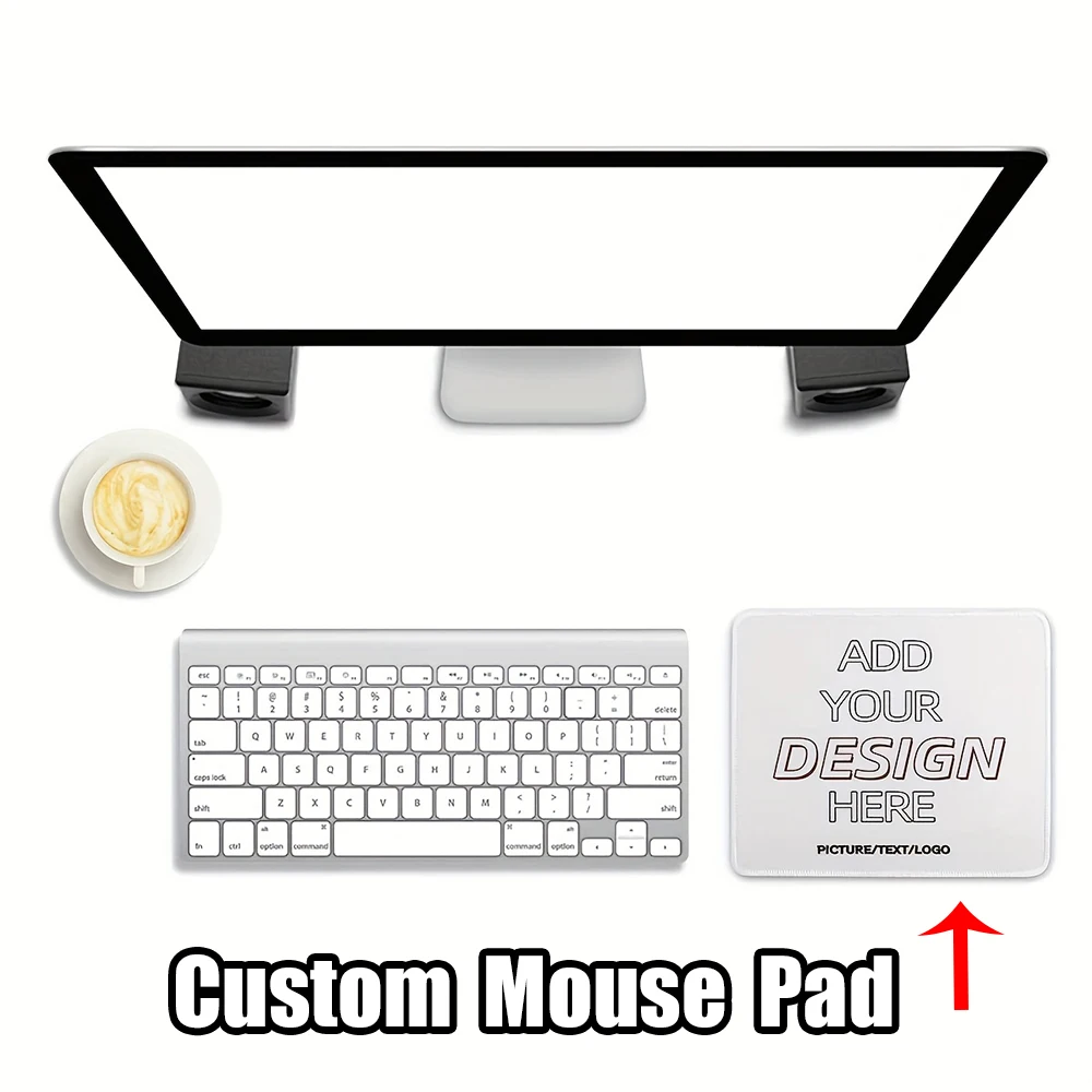 Anpassbare Mausunterlage Gaming XL Groß DIY Mousepad XXL Schreibtischunterlage Weiche Büro Rutschfeste Naturkautschuk PC Tischmatte – Detail 4
