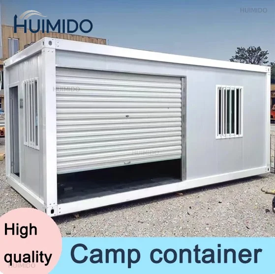 20ft Luxury Modular Prefabricated Container Home Durable Steel Sandwich Panel Construction Ideal For Hotel Apartment Use