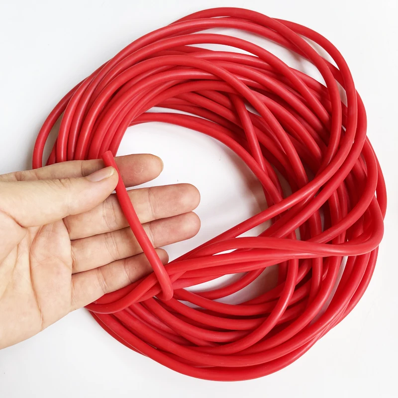 

Красная труба 0,5/1/3/5 м, спортивные высокоэластичные фитинги для труб диаметром 2 мм х 5 мм/0,08 дюйма * 0,2 дюйма для занятий спортом на открытом воздухе