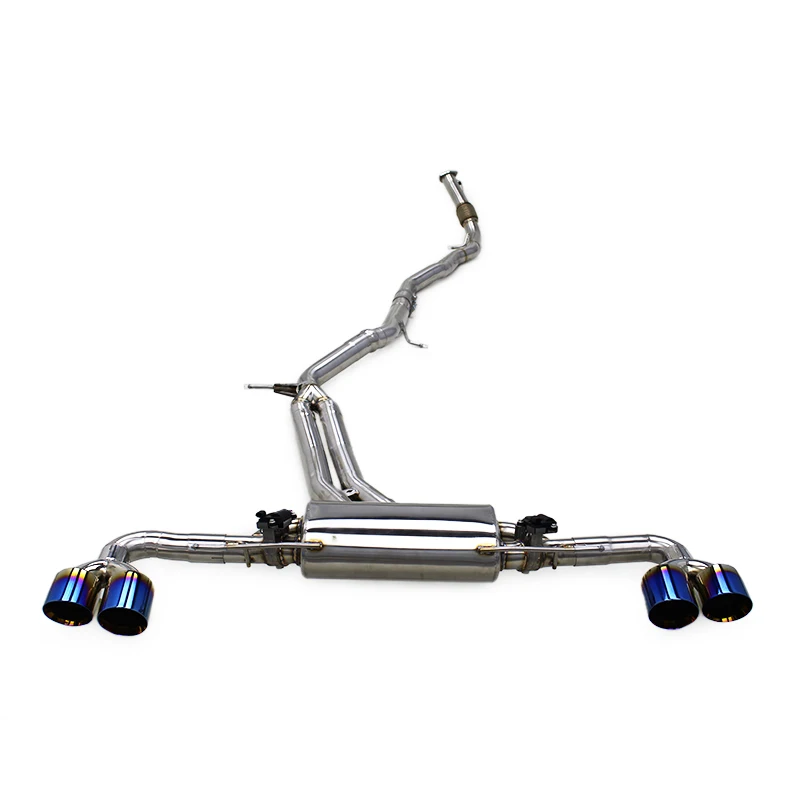 

OBM Stainless Steel Catback Exhaust For Audi Q8 2.0T/3.0T 2019-2024 Racing Valve Control Escape Exhaust Pipe System Muffler