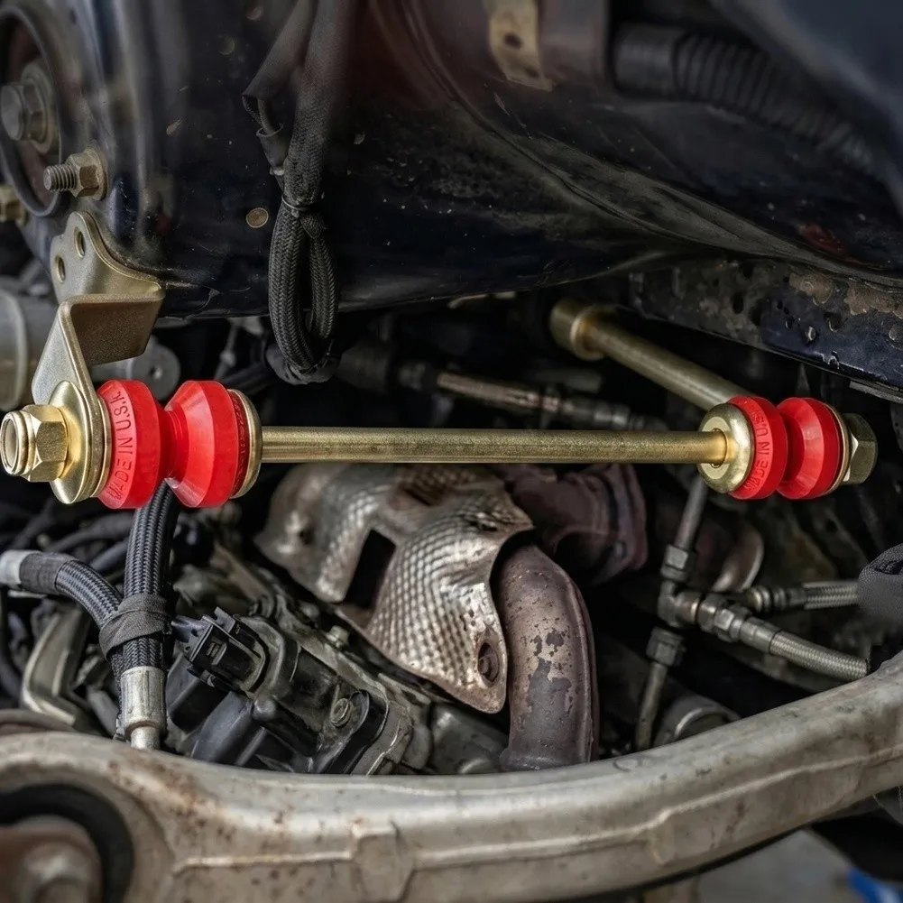 For Tighter Steering Control Sway Bar End Link Kit Off-road Performance Bushings Polyurethane End Link Grommet Set
