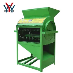 Full feeding small household two-phase electric 220V rice thresher