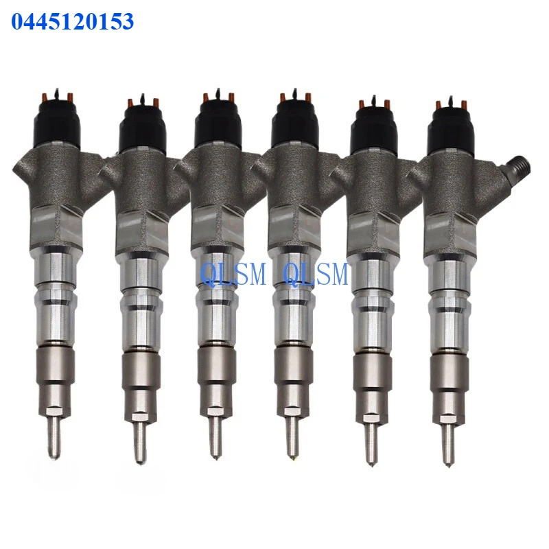 

6-Pack Diesel Fuel Injector 0445120153 Injector Nozzle for Kamaz Truck