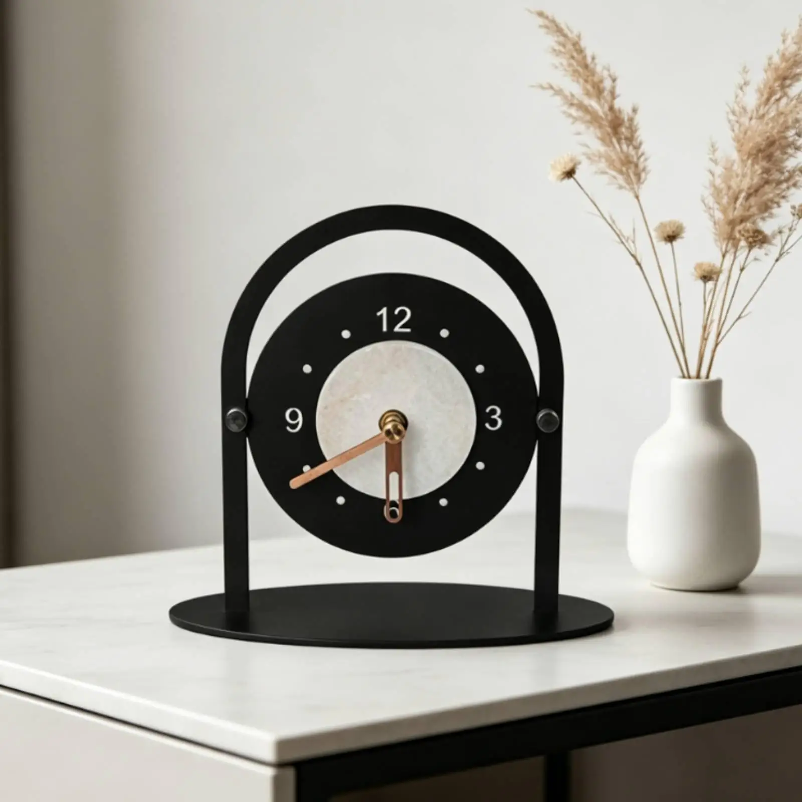 Modern Minimalist Desk Timepiece Decorative Feature House Decoration Quiet