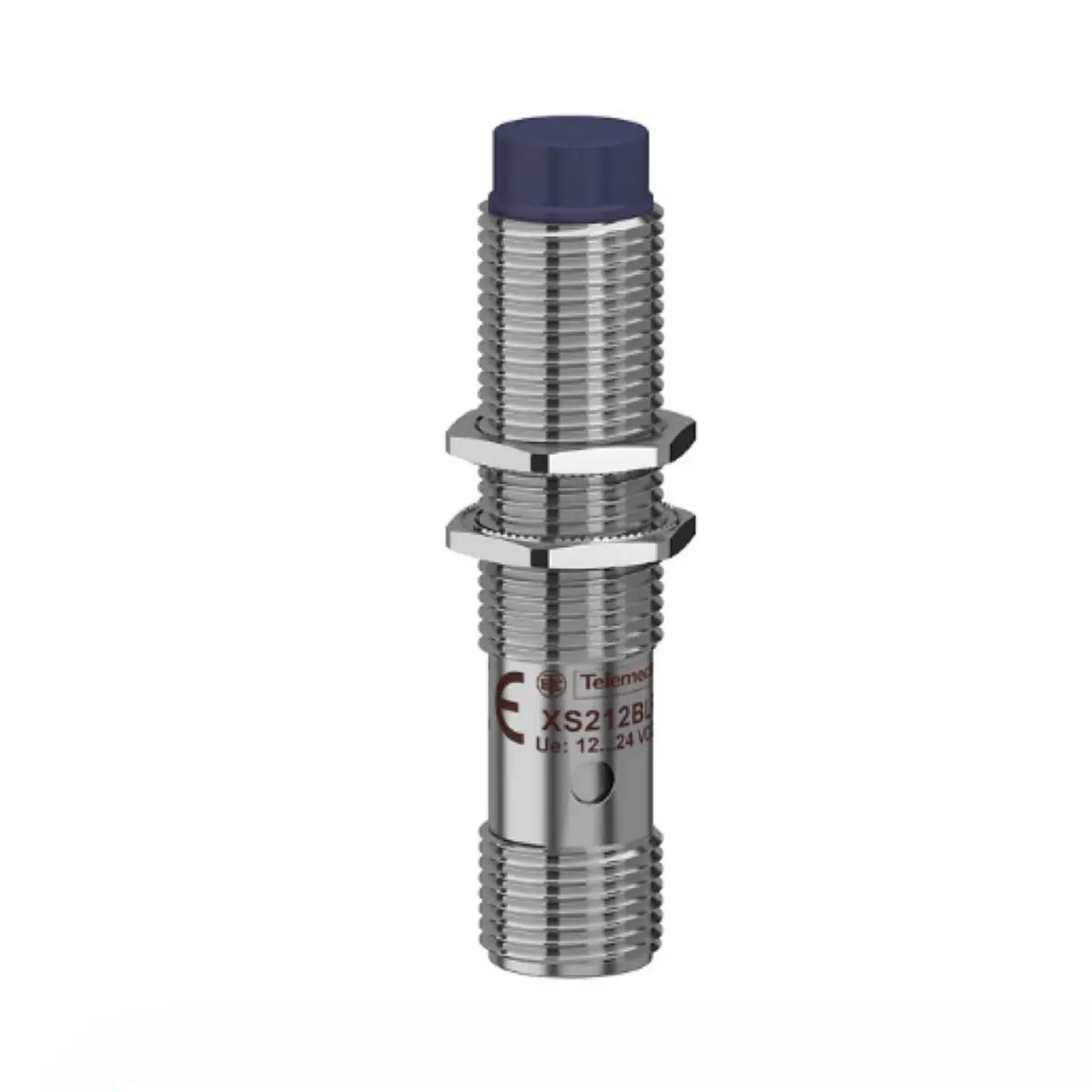 

XS2 XS212BLNAM12 M12 inductive sensor XS2 M12 - L55mm - brass - Sn4mm - 12..24VDC - M12