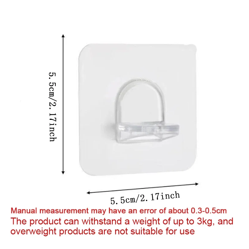 Shelf bracket adhesive nail self-adhesive wardrobe shelf bracket clip wall hanging bracket partition non punching strong bracket image 6