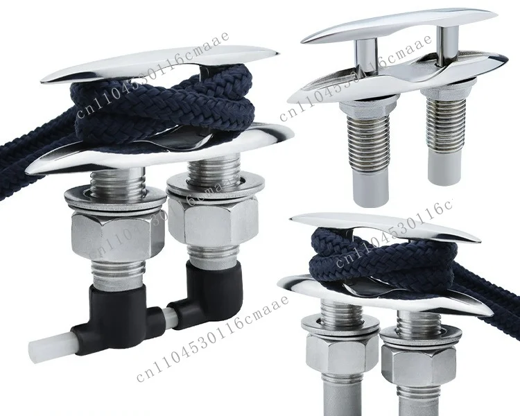 316 stainless steel double-layer invisible pull cable bolt, cable pile guide, marine yacht hardware accessories, mooring column