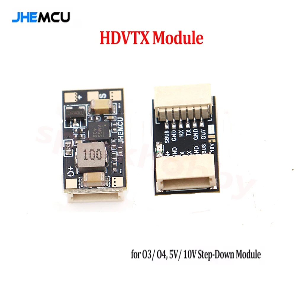 JHEMCU HDVTX Module 5V 10V step-down module reduces the input voltage of the air terminal   For O3  O4 Air Unit DIY Parts
