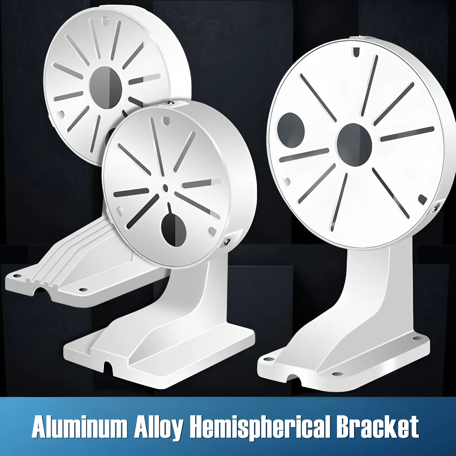 Surveillance CCTV Dome Camera Wall Mount Bracket Accessories Thickening Aluminum Alloy Plastic Indoor Outdoor Cable Storage Box