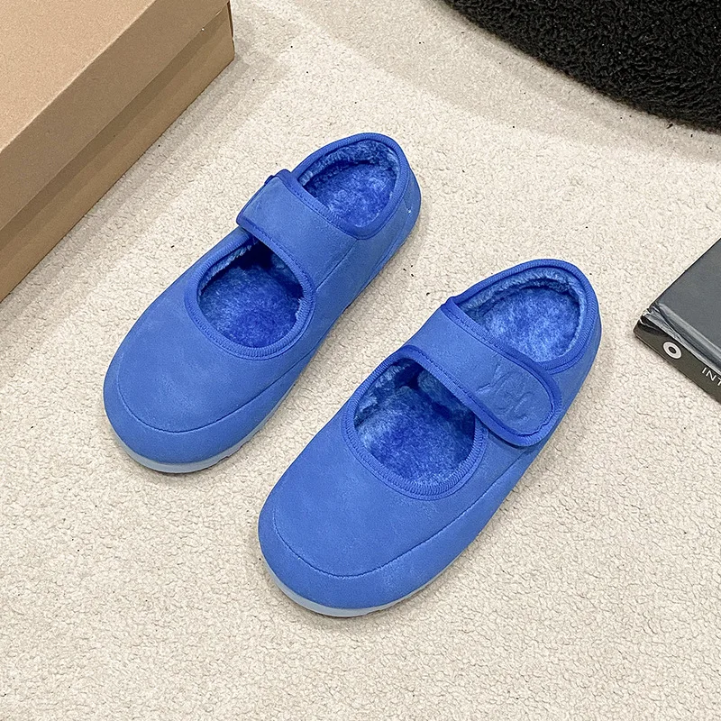 2024 Brand Women's Shoes Baotou Women's Slippers Fashion Shallow Daily Slippers Women New Hot Sale Plus Velvet Flat Slippers