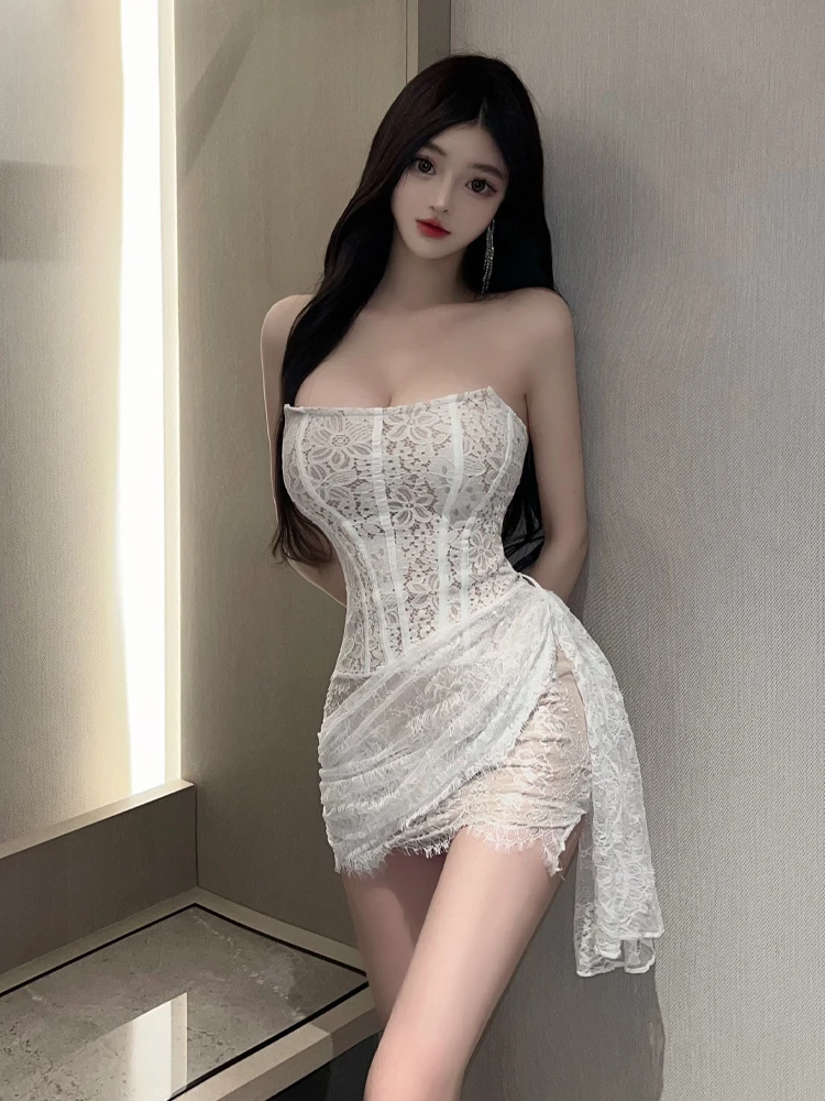 

Сексуальная милая кружевная юбка Pure Desire на бретельках Dr, женская юбка с высокой талией, летняя модная тенденция, горячая девушка Dr