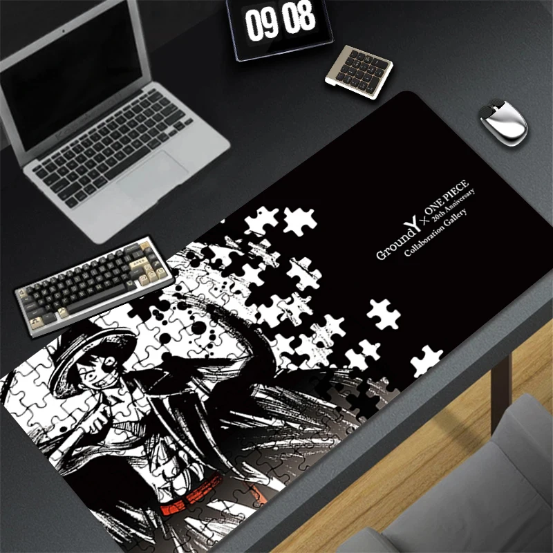 

Mousepad Pattern Game Pad HD Rubber Mouse Pad PC Accessories Desk Mat Non Slip Office Table Mat O-one P-piece Luffy Keyboard Pad