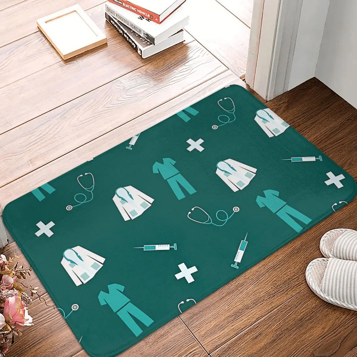 Medical Non-slip Doormat Professional Pattern Living Room Bedroom Mat Welcome Carpet Home Pattern Decor