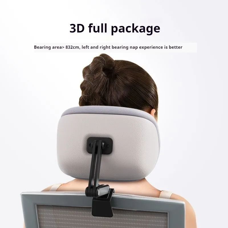 ترقية رغوة الذاكرة مسند الرأس مرفق لكرسي المكتب قابل للتعديل ارتفاع زاوية مرونة رئيس وسادة الرقبة دعم وسادة الراحة