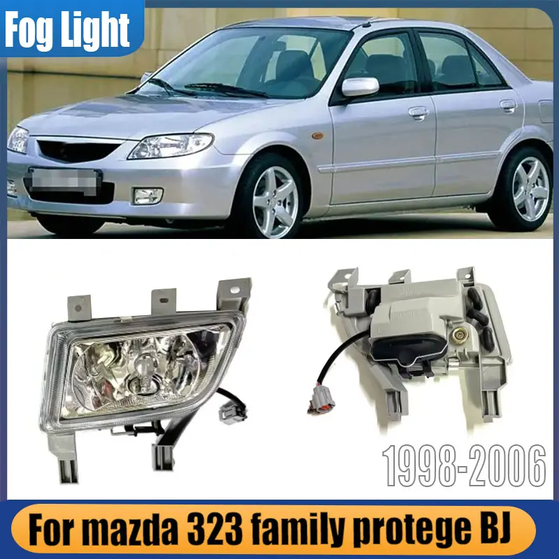 

Auto Paets For mazda 323 family protege BJ 1998-2006 Front Bumper Fog Light Signal Lamp Foglamp Assembly B30D-51-680 B30D-51-690