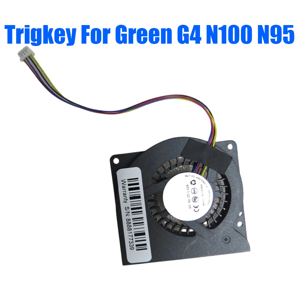 For Trigkey For Green G4 N100 N95 DC5V 0.22A Replacement Mini PC CPU Fan New