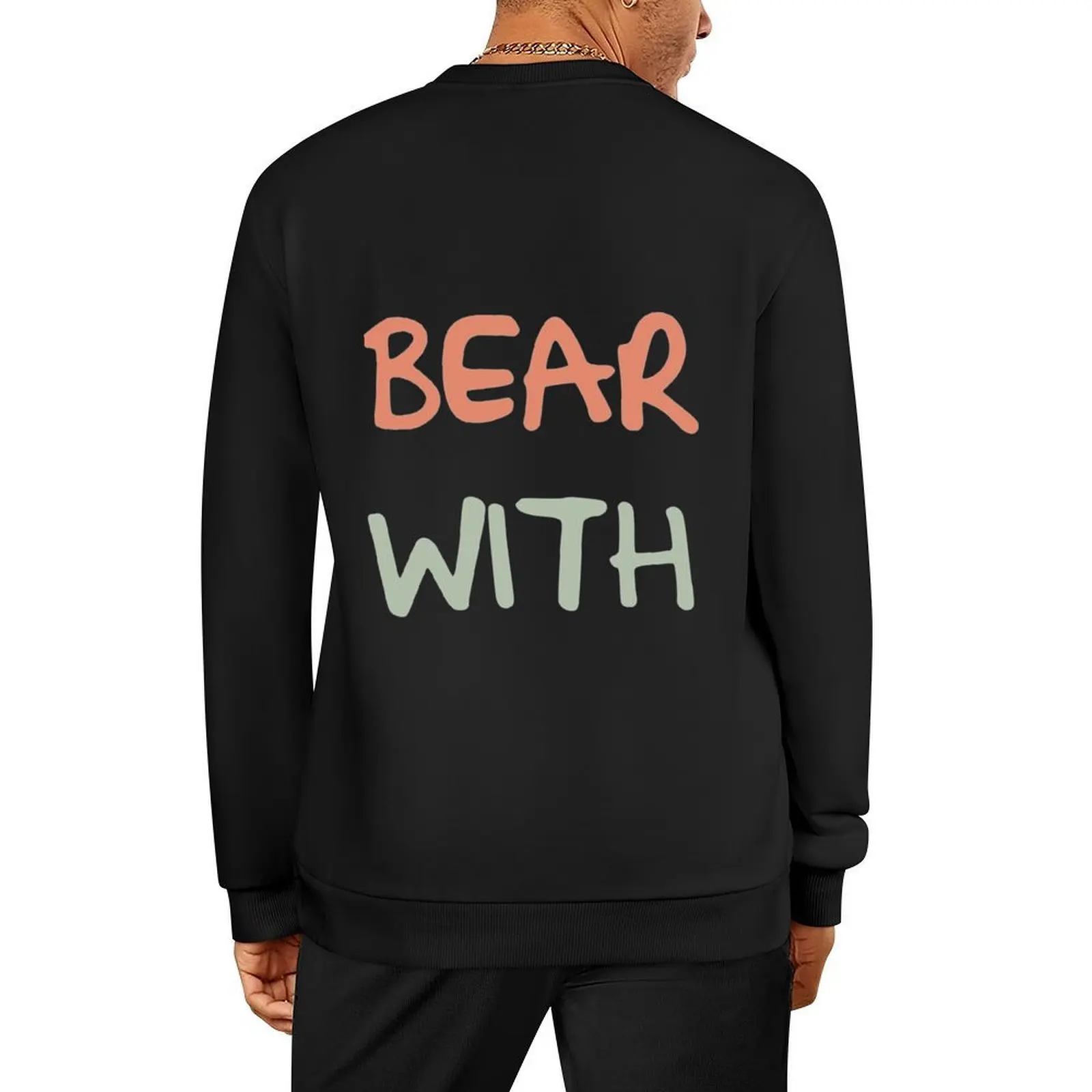 

miranda hart bear with Pullover anime clothes autumn clothes mens clothing blouse new hoodies and sweatshirts